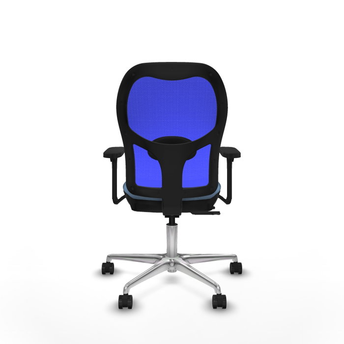 PIQUERAS Y CRESPO Silla de Oficina Jorquera con Mecanismo Sincro/Traslack Azul