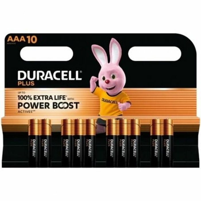 Duracell Plus Power Boost Pilas AAA LR03 Alcalinas 1.5V Pack de 10 Duracell Plus Power Boost Pilas AAA LR03 Alcalinas 1.5V Pack de 10