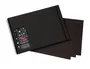 Derwent Bloc de Dibujo DIN A3 Apaisado 40 Hojas Papel Negro 200 gr