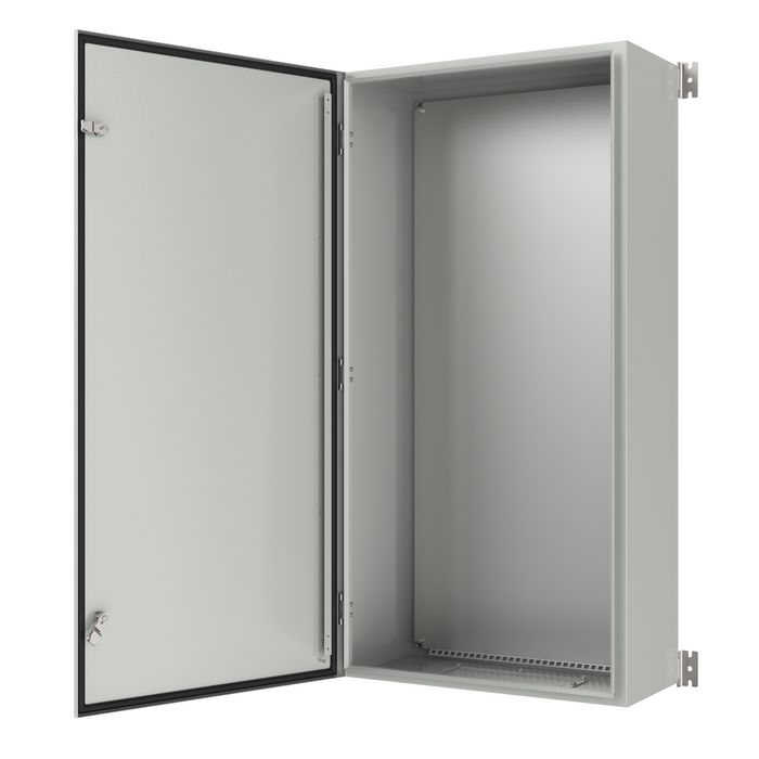Lanview Armario Rack Mural Blanco IP65 600 x 1200 x 300 mm con Placa de Montaje, Caja de Distribución
