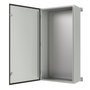 Lanview Armario Rack Mural Blanco IP65 600 x 1200 x 300 mm con Placa de Montaje, Caja de Distribución
