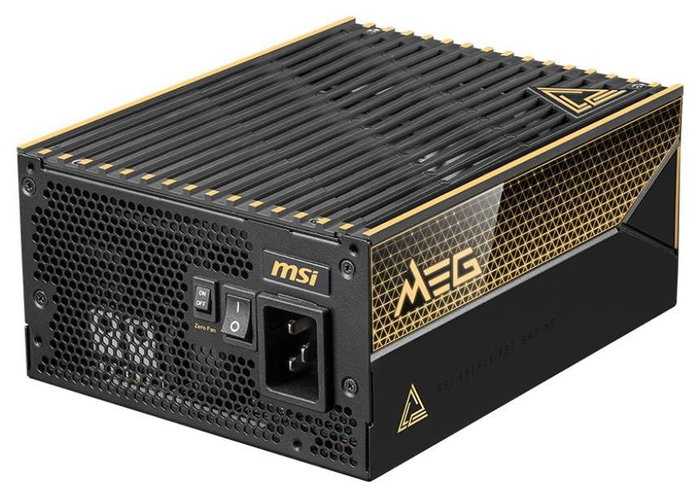 MSI MEG Ai1600T PCIE5 1600W Negro MSI MEG Ai1600T PCIE5 1600W Negro