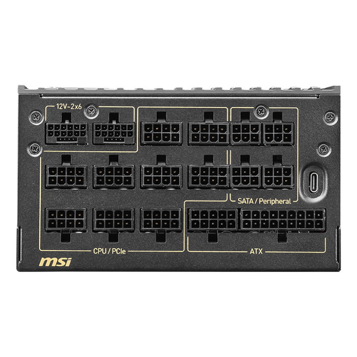 MSI MEG Ai1600T PCIE5 1600W Negro MSI MEG Ai1600T PCIE5 1600W Negro