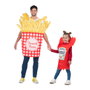My Other Me Disfraz Patatas Fritas y Ketchup Dos Trajes Talla One Size Adult