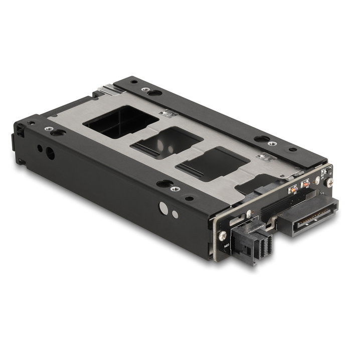 DeLOCK Estante móvil Slim Bay para 1 x SSD U.2 NVMe de 2.5″