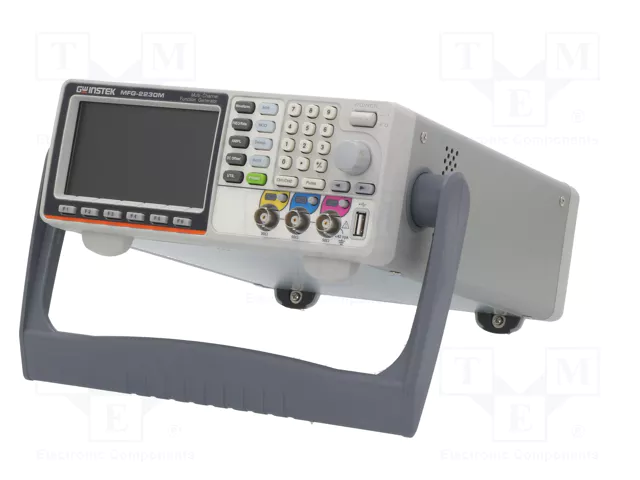 GW INSTEK MFG-2230M Generador de laboratorio funcional y arbitral de 30MHz con 2 canales GW INSTEK MFG-2230M Generador de laboratorio funcional y arbitral de 30MHz con 2 canales