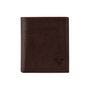 Zoozie Bags Cartera para Hombre Piel Auténtica Marrón 11.5x2x9.5 cm