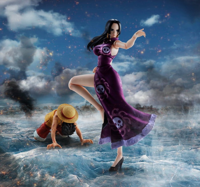Bandai Tamashii Nations One Piece S.H.Figuarts Boa Hancock -Marineford- 16 cm