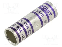 PANDUIT SCS4/0-X Casquillo de conexión no aislado púrpura