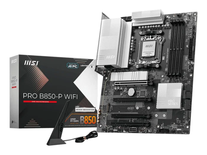 MSI PRO B850-P WIFI ATX con Zócalo AM5 y DDR5
