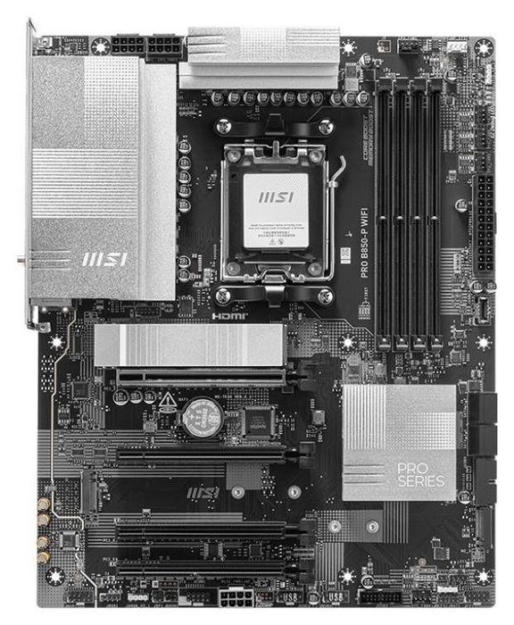 MSI PRO B850-P WIFI ATX con Zócalo AM5 y DDR5