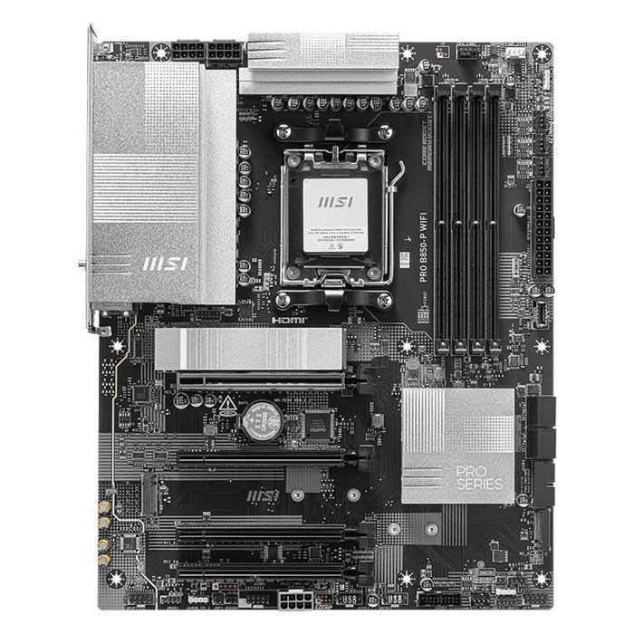 MSI PRO B850-P WIFI ATX con Zócalo AM5 y DDR5