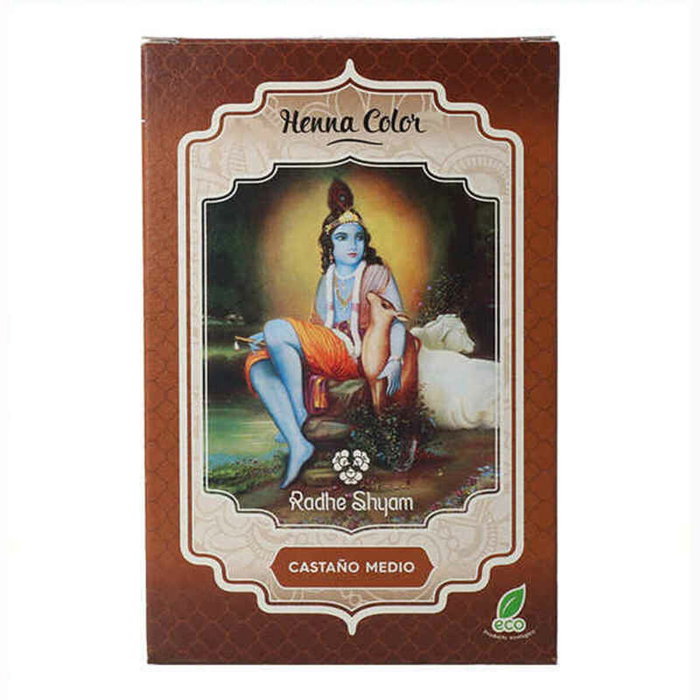 RADHE SHYAM Henna en Polvo Castaño Medio