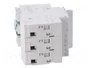 HAGER Interruptor de Grúa 3 Polos 40A 230VAC Gris