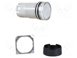 SCHNEIDER ELECTRIC Lámpara de control Harmony XB6 Blanco Ø16mm