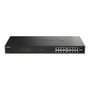 D-Link DGS-1018P/E Switch de 18 Puertos Gigabit con 16 Puertos PoE+ y 2 SFP