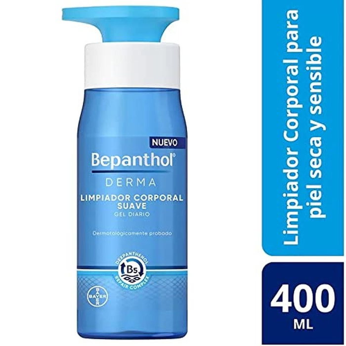 Bepanthol Derma Gel Limpiador Corporal Suave 400 ml Bepanthol Derma Gel Limpiador Corporal Suave 400 ml