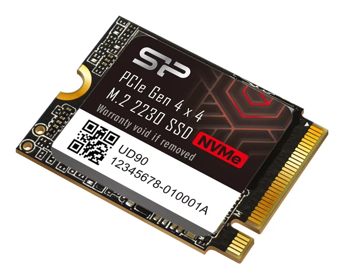 Silicon Power UD90 SSD 500GB M.2 2230 PCIe NVMe Gen4 - Lectura 4700MB/s - SSD portátil para laptop/ultrabook