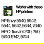 HP Cartucho de Tinta Negro 62XL Original para Impresoras HP Deskjet, Envy y Officejet