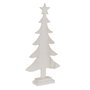 Figura Árbol Blanco Madera Paulonia 40 X 2 X 80 cm