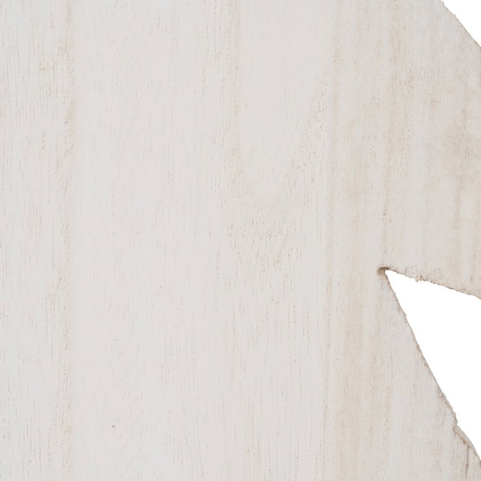 Figura Árbol Blanco Madera Paulonia 40 X 2 X 80 cm