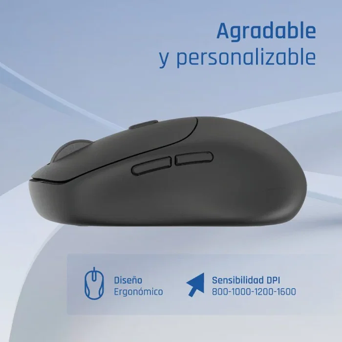 Iggual Ratón inalámbrico nano-office-6d 1600dpi Iggual Ratón inalámbrico nano-office-6d 1600dpi