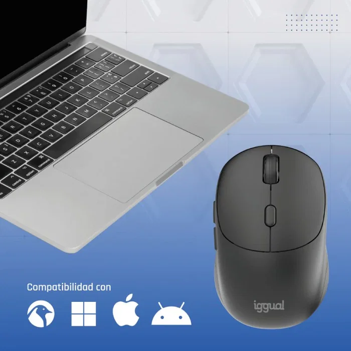 Iggual Ratón inalámbrico nano-office-6d 1600dpi Iggual Ratón inalámbrico nano-office-6d 1600dpi