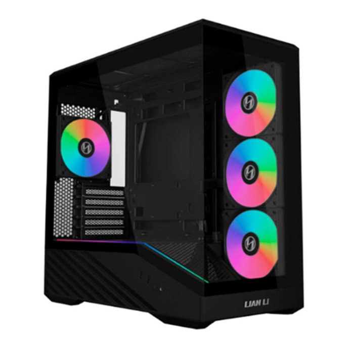 Lian Li Vector V150 Black ARGB Torre Midi Tower Gaming mATX/ATX/EATX Vidrio Templado USB-C Lian Li Vector V150 Black ARGB Torre Midi Tower Gaming mATX/ATX/EATX Vidrio Templado USB-C