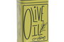 DKD Home Decor Jarrón de Gres Olivo Amarillo