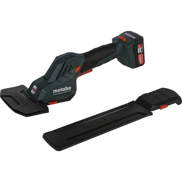 Metabo PowerMaxx SGS 12 Q Tijeras Inalámbricas para Arbustos y Césped (incl. Batería 2,0 Ah + Cargador) inevitable