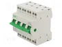 F&F Interruptor de red-generador 4 polos 63A 230/400VAC