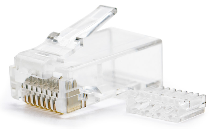 Nanocable Conector RJ45 CAT.6 8 hilos, Pack de 100 unidades, Transparente Nanocable Conector RJ45 CAT.6 8 hilos, Pack de 100 unidades, Transparente