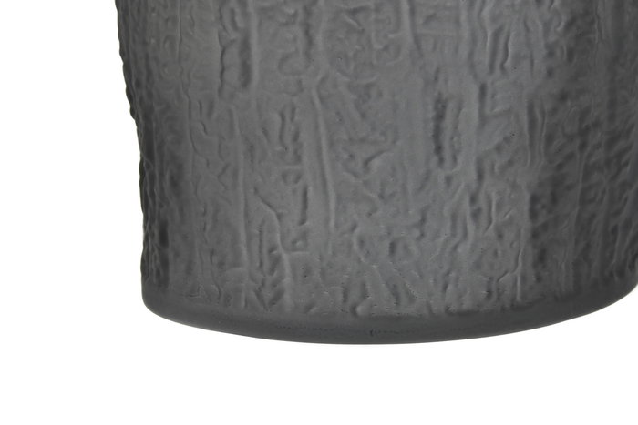 DKD Home Decor Jarrón Gris Cristal 13 x 21 x 13 cm