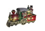 DKD Home Decor Figura LED de Tren Rojo y Verde