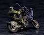 Hexa Gear Maqueta Plastic Model Kit 1/24 Alternative Cross Rider Forest Color Ver. 10 cm