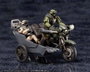 Hexa Gear Maqueta Plastic Model Kit 1/24 Alternative Cross Rider Forest Color Ver. 10 cm