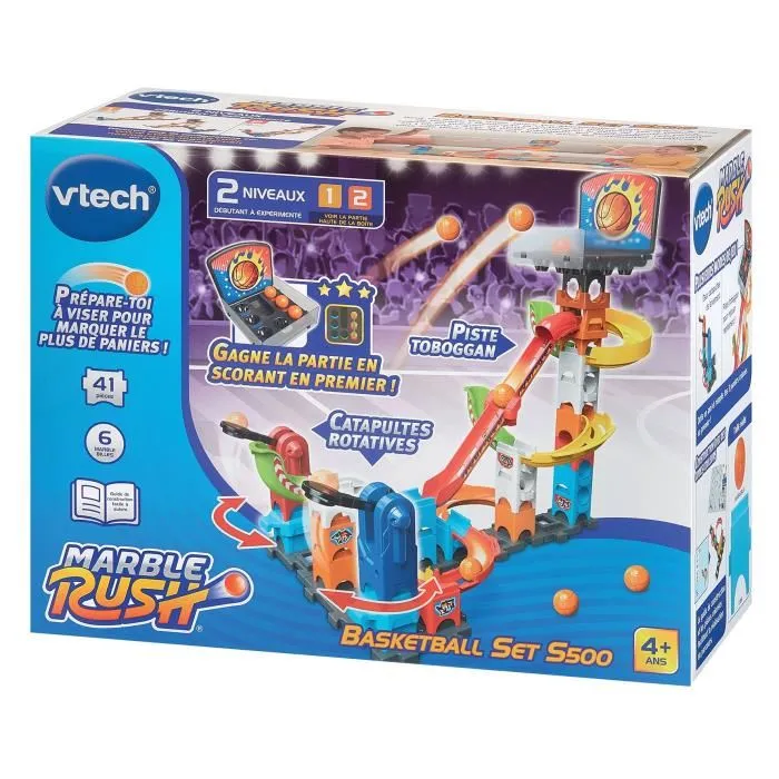 Vtech VTE3417765798054 Marble Rush Juego de Baloncesto Idioma francés Vtech VTE3417765798054 Marble Rush Juego de Baloncesto Idioma francés