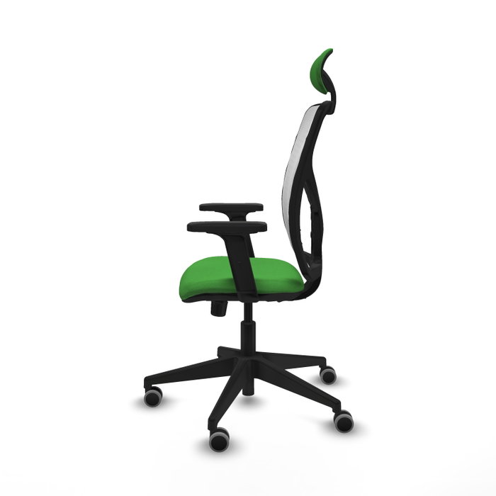 PIQUERAS Y CRESPO Silla de oficina Motilla con mecanismo Sincro, Verde y Blanco PIQUERAS Y CRESPO Silla de oficina Motilla con mecanismo Sincro, Verde y Blanco