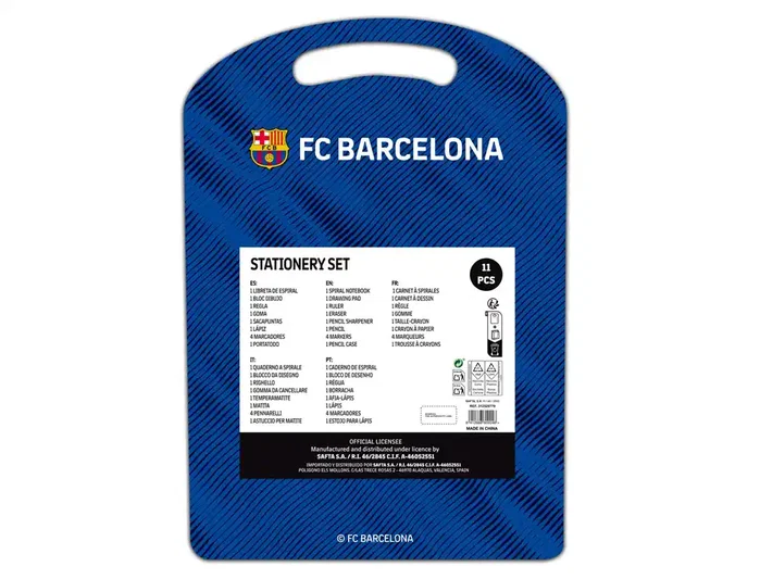 Safta Set de Escritura F.C. Barcelona 1ª Equipación 25/26