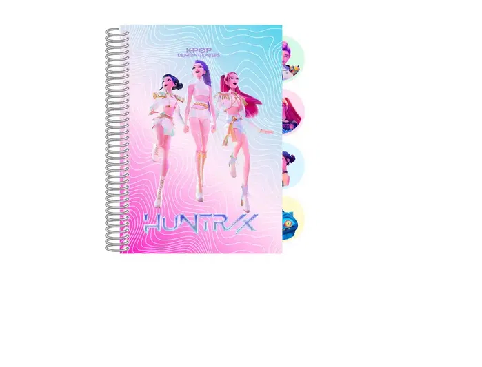 Safta Bloc de Notas A6 K-Pop Demon Hunters