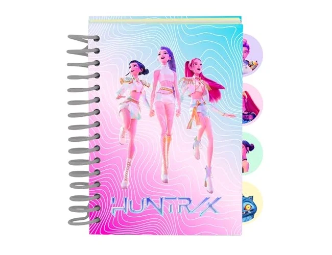 Safta Bloc de Notas A6 K-Pop Demon Hunters Safta Bloc de Notas A6 K-Pop Demon Hunters