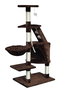 Gloria Árbol Rascador para Gatos Marrón 55x40x120 cm