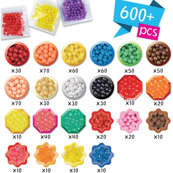Epoch Aquabeads Super Mario Set de Personajes con 690 abalorios
