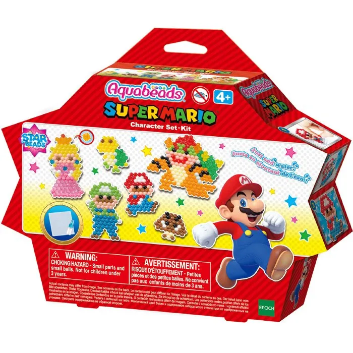 Epoch Aquabeads Super Mario Set de Personajes con 690 abalorios