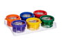 Pincello Set de 6 Botes de Pintura para Dedos, 6 Colores Surtidos