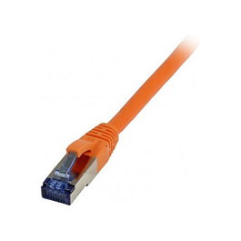 Synergy21 Patchkabel RJ45 CAT6A 500MHz 0,5m naranja