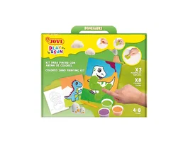 Jovi Play&Fun Pinta con Arena de Colores Dinosaurios