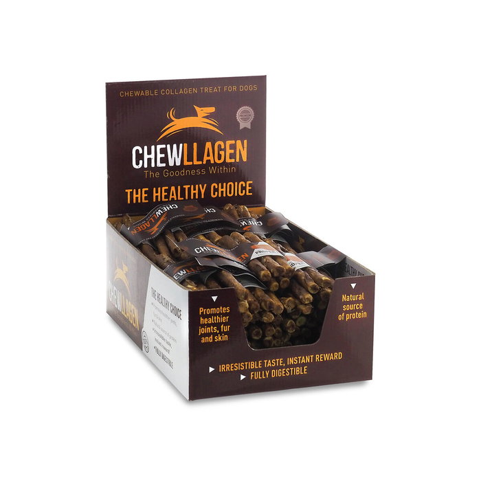 Snack para Perros Chewllagen Ternera Carne de vacuno (40 unidades) Snack para Perros Chewllagen Ternera Carne de vacuno (40 unidades)