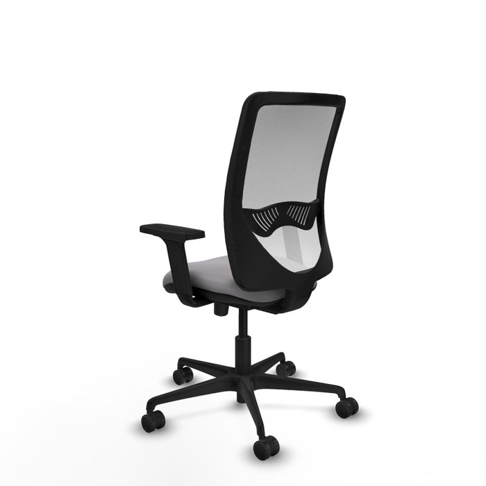 PIQUERAS Y CRESPO Silla de oficina Zulema con mecanismo Sincro/Traslack, Gris y Blanco PIQUERAS Y CRESPO Silla de oficina Zulema con mecanismo Sincro/Traslack, Gris y Blanco