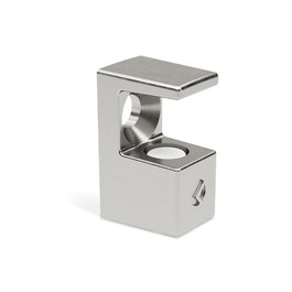 ITALIANA FERRAMENTA Soporte estante para cristal GRACE, níquel, 5-6mm